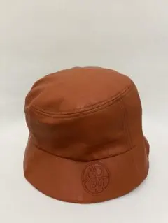 【ADABAT】レザー バケットハット オレンジ