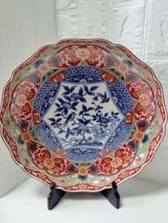 未使用保管品✨九谷焼 美山 4号皿 小鳥春秋 松に小鳥✨取り皿 小皿 皿 未使用保管品✨九谷焼 美山 4号皿 小鳥春秋 松に小鳥✨取り皿 小皿 皿