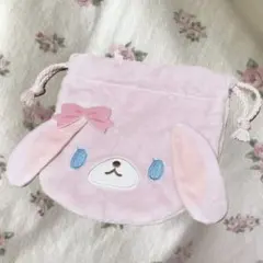 ♥ シュガーバニーズ ふわふわ巾着 ももうさ ♡