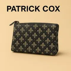 【極美品・タグ付き】PATRICK COX　ポーチ　レザー　ゴールド　K097