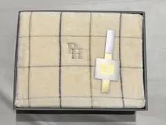 西川産業 綿毛布 ギフト 綿100% 高級シール織物 シングル グレー 無地