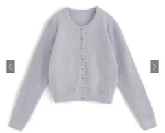 ラメニットカーディガン