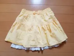 レースパンツ付きスカート　120