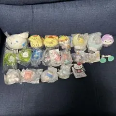 さらに追加！サンリオ　ガチャ　くじ　ぬいぐるみ・フィギュア・ミニバック　27点
