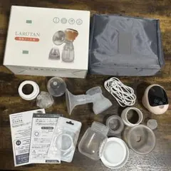 LARUTAN 電動搾乳機 ラルタン 母乳フリーザーパック付き