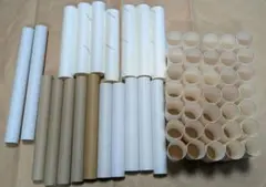 【まとめ売り】空き芯 54本セット 【工作資材】