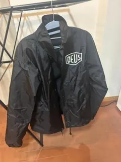 Deus Ex Machina コーチジャケット 黒 S デウス エクス マキナ