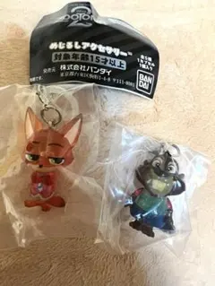 ズートピア2 めじるしアクセサリー　チャーム　ニックA ニブルス