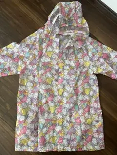 ハローキティ レインコート フリーサイズ　キッズ