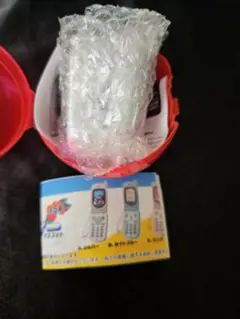 本当に録音再生！なつかしのガラケーマスコット ガチャ シルバー