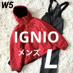 #W5✨IGNIO✨スキー スノボ ウェア 上下 セット メンズL