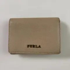 FURLA 三つ折り財布 ベージュ