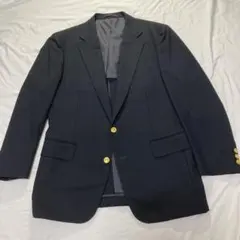 【美品】ジェイプレス J.PRESSテーラードジャケット 春夏 紺ブレ 金ボタン