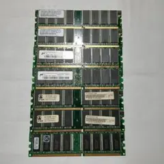 PC2700 DDR 512MB 2枚セット中古メモリ - メルカリ