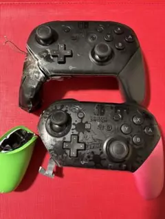 Nintendo Switch プロコン　プロコントローラ　完全破損