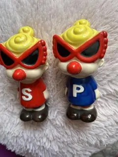 ヒステリックミニーキャラクター ソルト＆ペッパー入れ 2点セット　未使用 ヒステリックミニ ソルト＆ペッパー - メルカリ