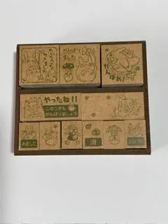 トトロ キャラクター スタンプ はんこ