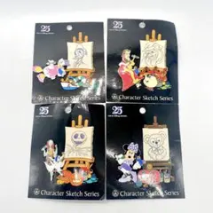 ディズニー マリー トゥルーズ ベルリオーズ スケッチ ピンバッジ