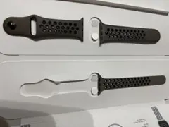 【純正品】廃盤 オリーブグレイ/ブラック 41mm表記 ナイキ アップルウォッチ