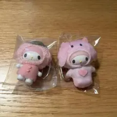ちびっとも サンリオ マイメロディ2点セット（和菓子、みずのいきもの）