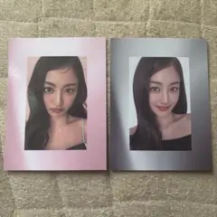 Jihyo x milktouch TWICE ジヒョ カード 2枚セット