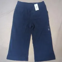 タグ付き　新品未使用　GAP　ネイビー　七分丈 パンツ 105cmのサムネイル