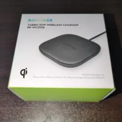 RAVPOWER 10W ワイヤレス充電器 RP-WCO06
