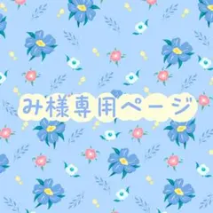 み様専用ページ