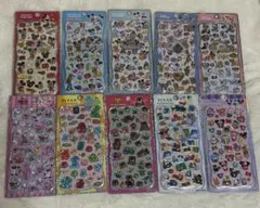 プチドロップステッカー　ディズニー・ピクサーキャラクターシール10枚セット