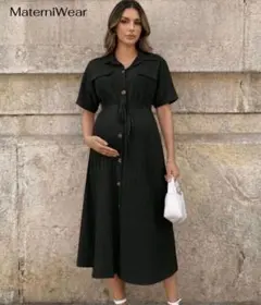 MaterniWear マタニティ シャツワンピースのサムネイル