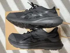 ASICS ブラック ランニングシューズ　JOLT4 エクストラワイド