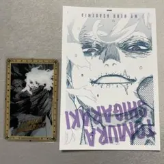 ヒロアカ 原画展 ワンシーンカードコレクション 箔押しクリアカード 死柄木弔