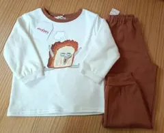 パンどろぼう裏起毛パジャマ 120