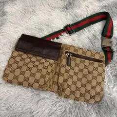 gucci demna body bag gg canvas old - メルカリ