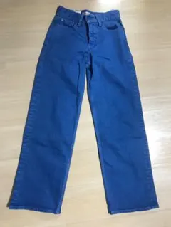 タグ付き MOUSSY ブルーデニムジーンズ サイズ23