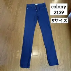 美品　コロニー2139 ネイビー スキニーパンツ　伸縮あり　スパッツ　Sサイズ