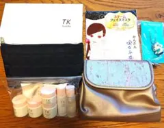 【大幅値下げ！】メナード TKトラベルキット ポーチつき おまけ色々セット