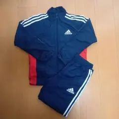 【土日限定価格】adidas アディダス ジャージ上下 防寒140 cm