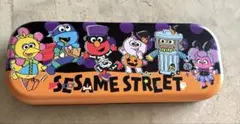 USJ セサミストリート ハロウィン 缶ケース 1個