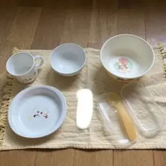 ベビー　ファミリア　食器セット　コンビ　スプーン