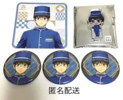 銀魂　志村新八　万事屋ホテル　缶バッジ　コースター　アクリルスタンド