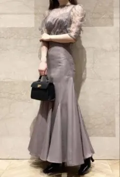 最終値下げ！SNIDEL ランダムフレアスカート