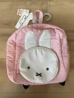 miffy ウサギ顔 リュック ピンク
