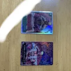 ワンピースカードゲーム　謀略の王国 ドフラミンゴ リーダーパラレル、SR　1枚