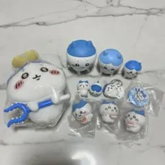 ちいかわ　ハチワレ　フィギュア　キーホルダー　セット