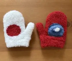 ベビー　手袋　日の丸　富士山