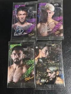 RIZINウエハース 鈴木千裕　荻原京平　ホベルト．サトシ．ソウザ　シークレット