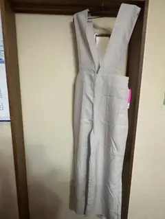 アイボリー サロペット Lサイズ
