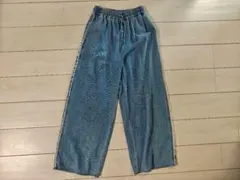 Cutie　Blonde　ワイドパンツ イージーパンツ デニム Mサイズ
