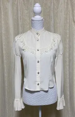 極美品 abilletage アビエタージュ チャイナ カットソー 黒 ネイビー